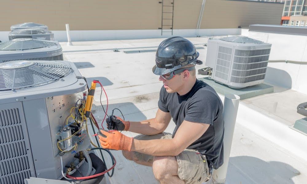 HVAC access panel