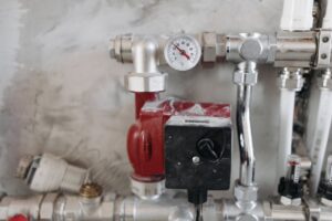 HVAC dehumidifier line